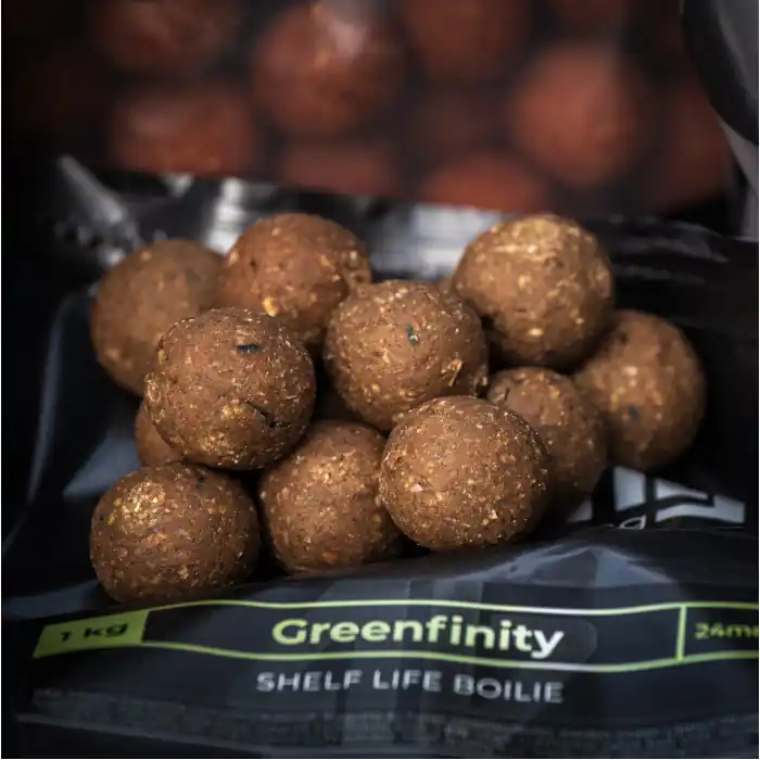 4baiting Párolt bojli 1kg 24mm - Greenfinity Nieuw