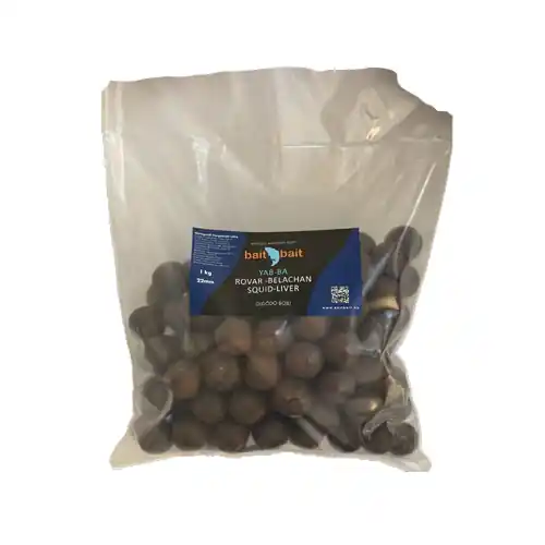 Bai Bait oldódó bojli 1kg 28mm - Yab-Ba (Rovar-Belachan-Squid-Liver) Koop Online