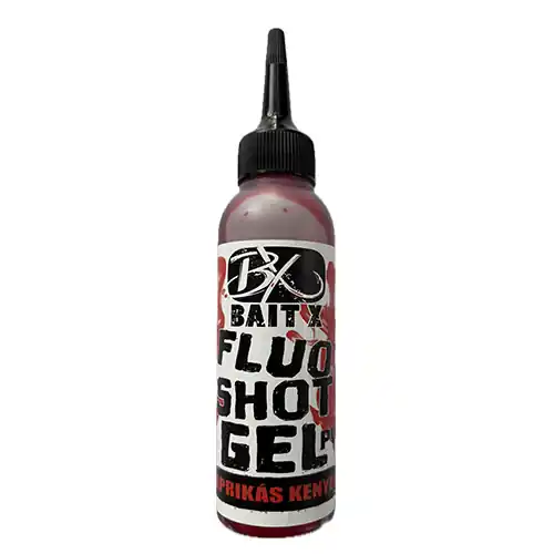Aanbieding Bait-X Fluo Shot Gél Paprikáskenyér - PVA barát aroma