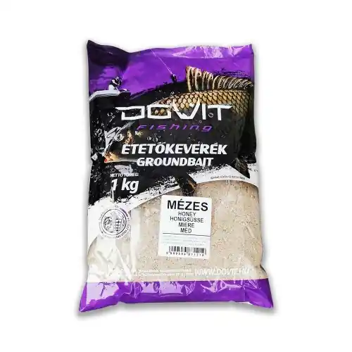 Uitverkoop Dovit - Groundbait etetőanyag, Mézes 1kg