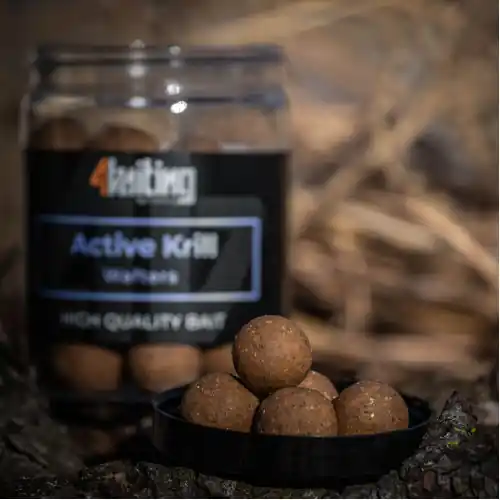 4baiting - Wafters Active Krill csalizó bojli 150g - 24mm Voordeelprijs