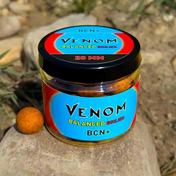 Veilige Betaling Feedermánia Venom Balanced Boilies 100g 20mm - BCN+