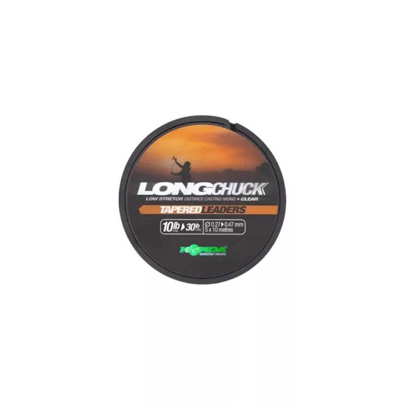 Actieprijs Korda LongChuck Tapered Leaders 10-30lb/0.27-0.47mm felvasta