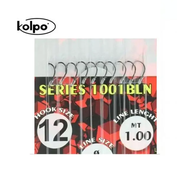 Express Levering KOLPO TOTAL FORCE FLUOROCARBON COATED FEEDER 1m/10db 2-es 0,28mm